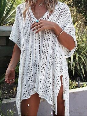 🏝️ CROCHET BEACH COVER UP